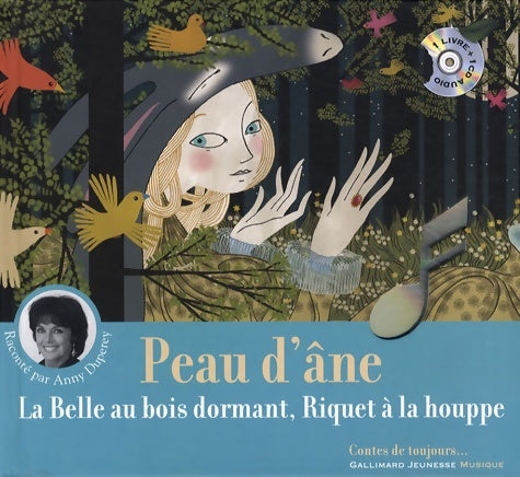 Livrenpoche : Peau d'Âne - La Belle au bois dormant - Riquet à la houppe [Livre + CD] - Charles Perrault - Livre