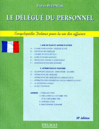 Livrenpoche : Encyclopédie delmas - Evelyn Bledniak - Livre