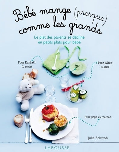 Livrenpoche : Bébé mange  comme les grands - Julie Schwob - Livre