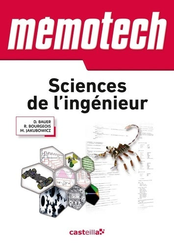 Livrenpoche : Mémotech Sciences de l?Ingénieur 1re Terminale Bac S CPGE  : Sciences de l'ingénieur - René Bourgeois - Livre