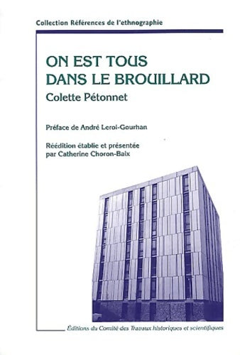 Livrenpoche : Références de l'ethnologie - Colette Pétonnet - Livre