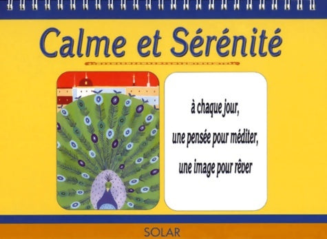 Livrenpoche : Calme et sérénité - Collectif - Livre