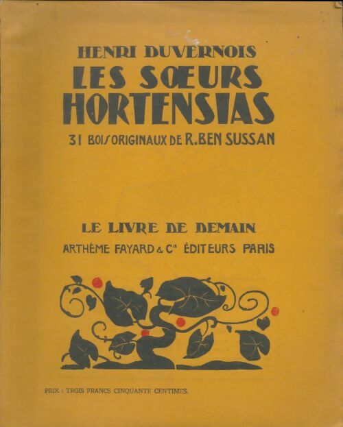 Livrenpoche : Les soeurs hortensias - Henri Duvernois - Livre