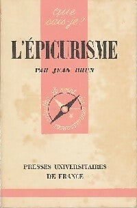 Livrenpoche : L'épicurisme - Jean Brun - Livre