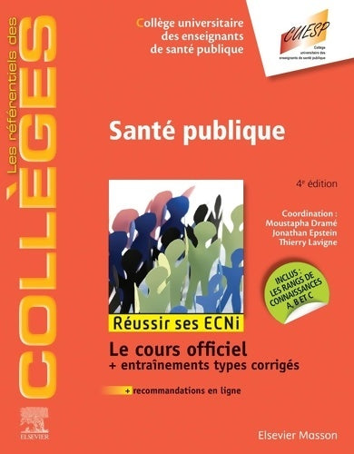 Livrenpoche : Santé publique : Réussir les ECNi - Collège Universitaire Des Enseignants De Santé Publique (CUESP) - Livre