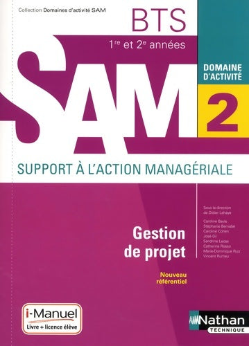 Livrenpoche : Domaine d'activité 2 - Gestion de Projet - Caroline Bayle - Livre