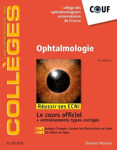 Livrenpoche : Ophtalmologie - Collège Des Ophtalmologistes Universitaires De France - Livre