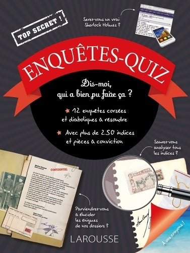 Livrenpoche : Enquêtes-quiz- cahier de vacances - Collectif - Livre