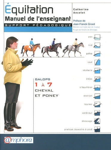 Livrenpoche : Equitation - Manuel de l'enseignant - Catherine Ancelet - Livre