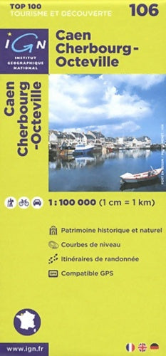 Livrenpoche : TOP100106 CAEN/CHERBOURG-OCTEVILLE 1/100. 000 - Ign - Livre