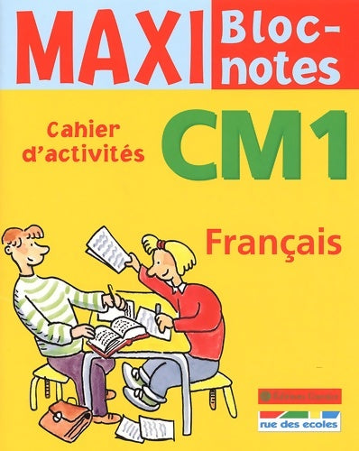 Livrenpoche : Maxi Bloc-notes : Français CM1 - Collectif - Livre