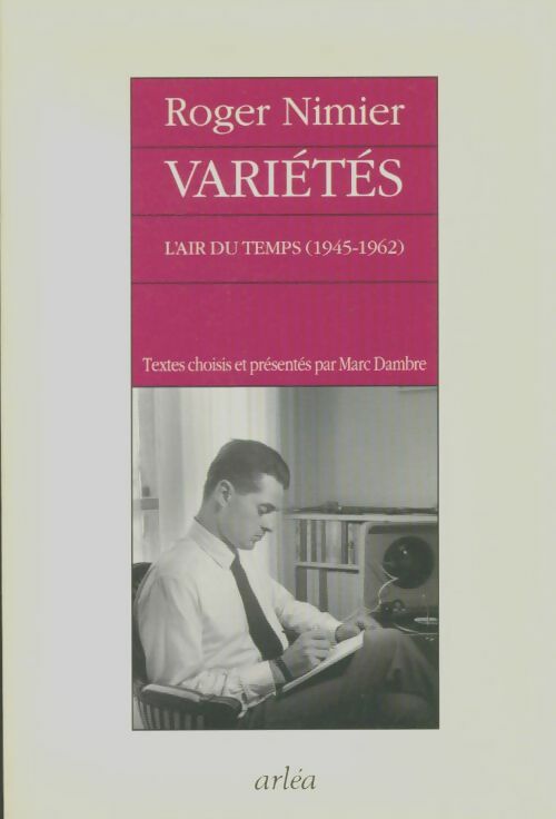Livrenpoche : Variétés : L'air du temps - Roger Nimier - Livre