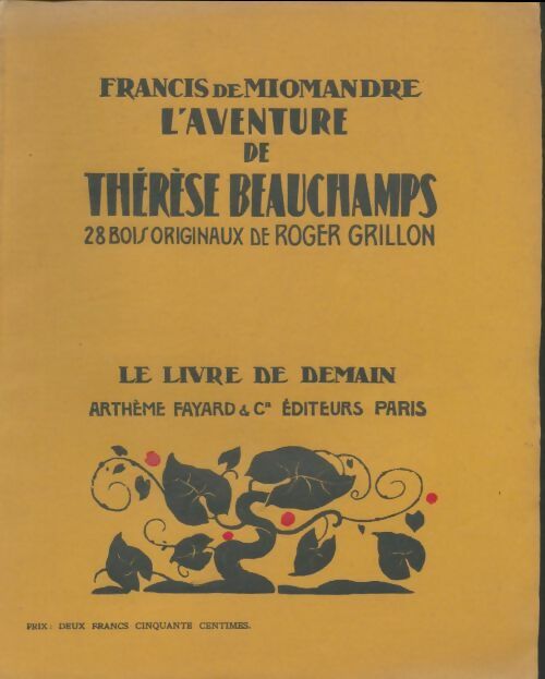 Livrenpoche : L'aventure de therese beauchamps - Francis De Miomandre - Livre