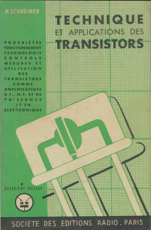 Livrenpoche : Techniques et applications des transistors - H. Schreiber - Livre