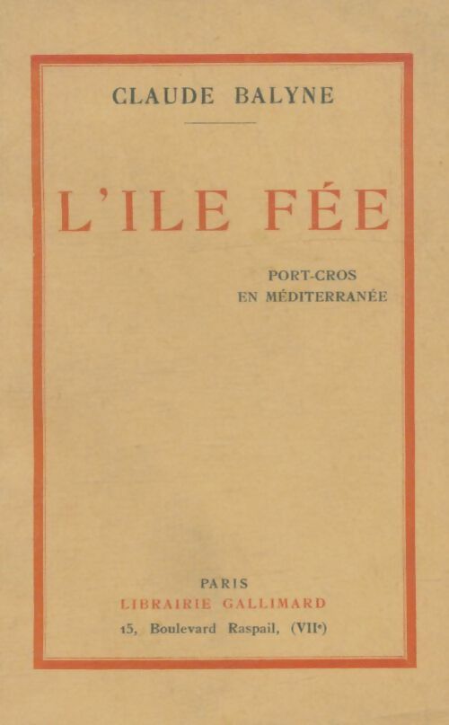 Livrenpoche : L'île fée - Claude Balyne - Livre