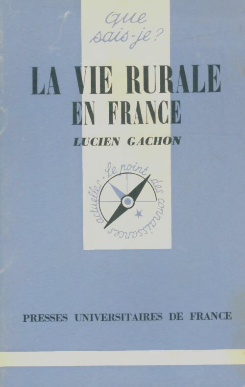 Livrenpoche : La vie rurale en France - Albert Dauzat - Livre