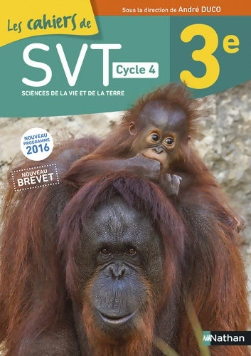 Livrenpoche : Cahier de SVT 3e - Ryem Boudjemaï - Livre