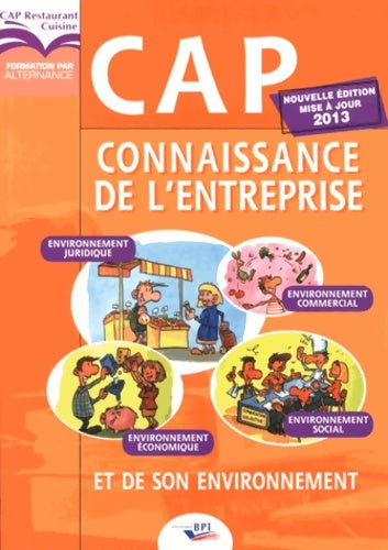 Livrenpoche : CAP Connaissance de l'Entreprise - Christiane Balanger - Livre