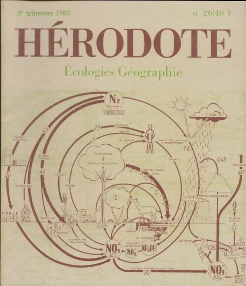 Livrenpoche : Hérodote n°26 : Écologie / Géographie - Collectif - Livre