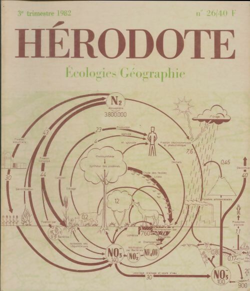 Hérodote n°26 : Écologie / Géographie - Collectif -  Hérodote - Livre