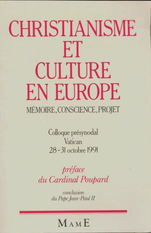 Livrenpoche : Christianisme et culture en Europe - Collectif - Livre