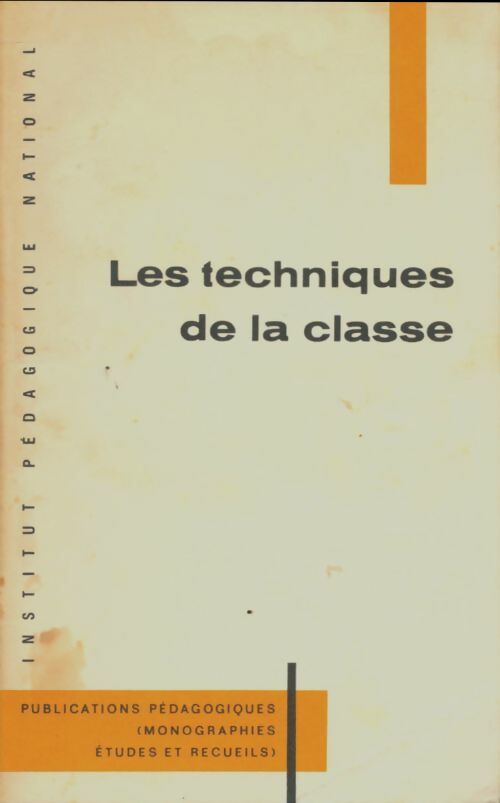 Livrenpoche : Les techniques de la classe - Guy Lazerges - Livre