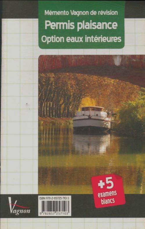 Livrenpoche : Permis plaisance option eaux intérieures - Collectif - Livre
