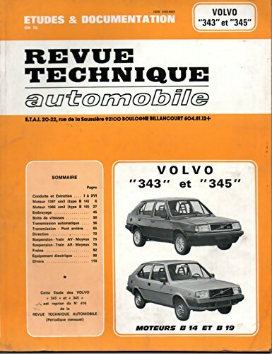 Livrenpoche : Volvo 343 et 345 - Collectif - Livre