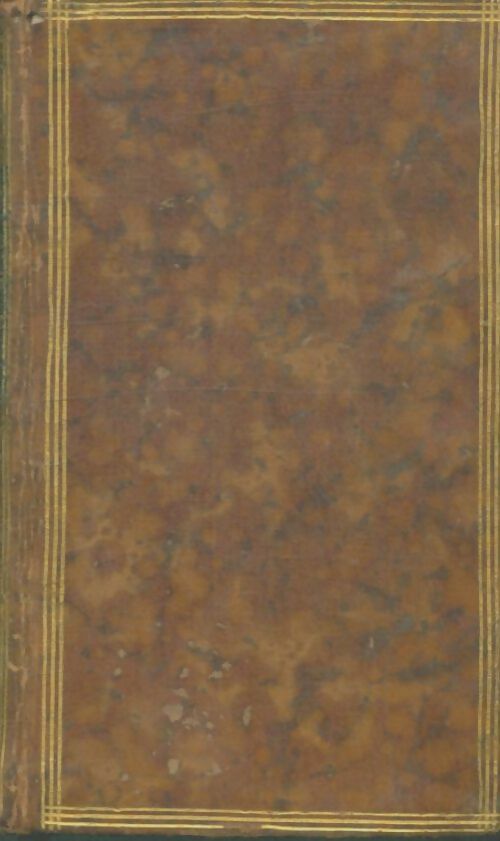 Livrenpoche : Oeuvres de M. De Florian : Théâtre tome premier - Jean-Pierre Claris De Florian - Livre