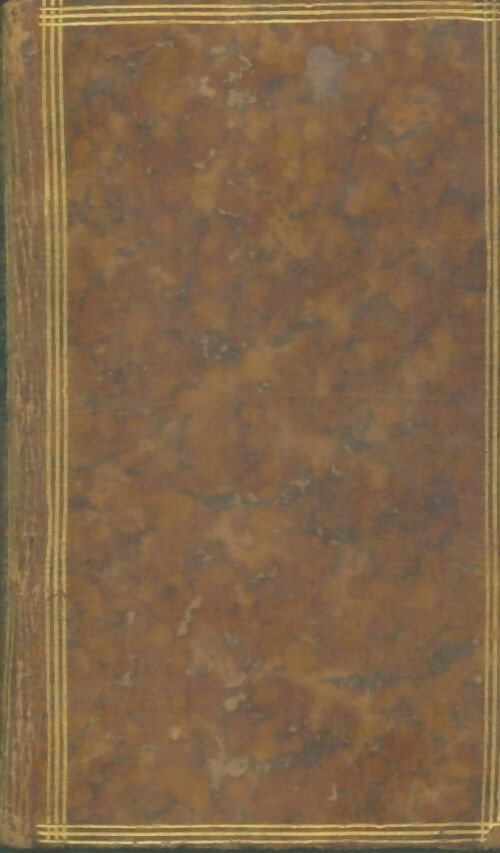 Livrenpoche : Oeuvres de M. De Florian : Théâtre tome troisième - Jean-Pierre Claris De Florian - Livre
