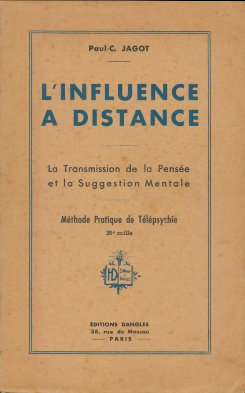 Livrenpoche : L'influence à distance - Paul-C. Jagot - Livre