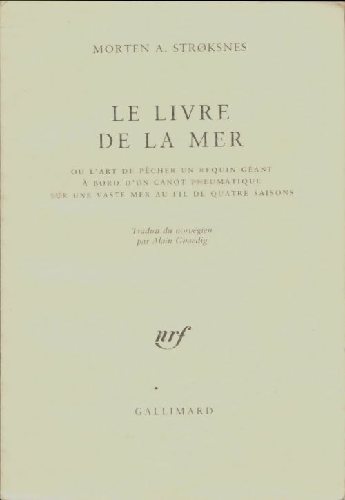 Livrenpoche : Le livre de la mer - Morten A Stroksnes - Livre