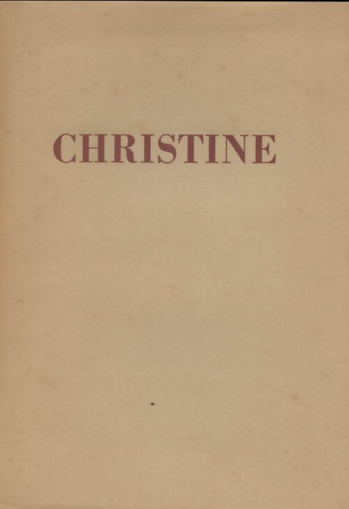Livrenpoche : Christine - Paul Geraldy - Livre