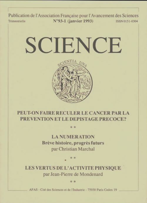 Science n°93-1 - Collectif -  Science - Livre