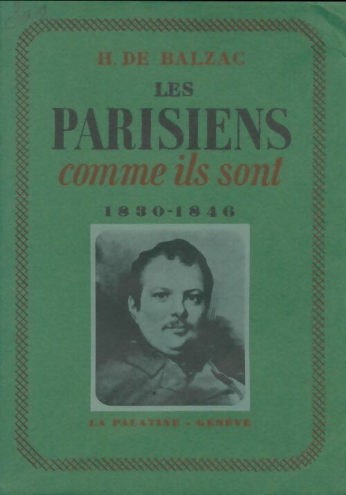 Livrenpoche : Les parisiens comme ils sont - Honoré De Balzac - Livre
