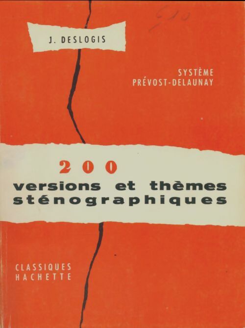 Livrenpoche : 200 versions et thèmes sténographique - J. Deslogis - Livre