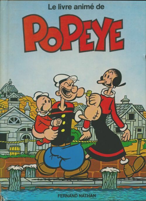 Livrenpoche : Le livre animé de Popeye - Collectif - Livre