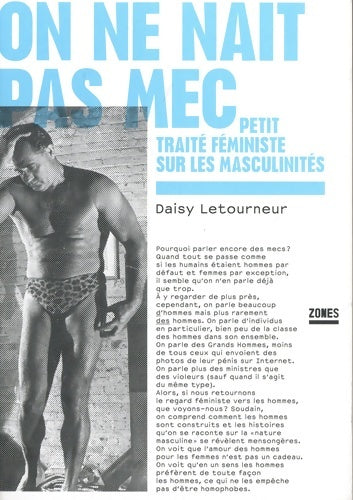 Livrenpoche : On ne naît pas mec : Petit traité féministe sur les masculinités - Madame Daisy Letourneur - Livre