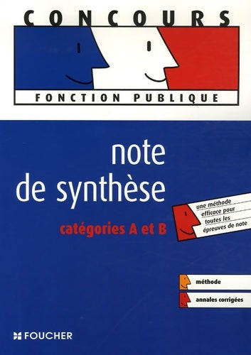 Livrenpoche : Note de synthèse : Catégories A et B - Gérard Terrien - Livre