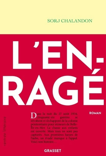 Livrenpoche : L'enragé - Sorj Chalandon - Livre