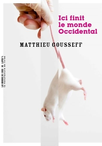 Livrenpoche : Ici finit le monde occidental - Matthieu B. Gousseff - Livre