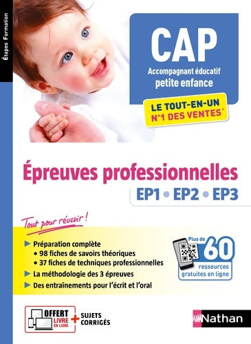 Livrenpoche : CAP Accompagnant éducatif Petite Enfance AEPE - Le tout-en-un - EPR EP1 EP2 EP3 + PSE - - Louisa Rebih - Livre