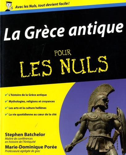 Livrenpoche : La Grèce antique pour les Nuls - Stephen Batchelor - Livre