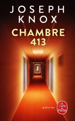 Livrenpoche : Chambre 413 - Joseph Knox - Livre