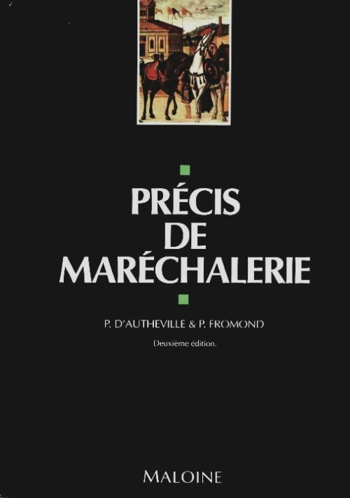 Livrenpoche : Précis de maréchalerie. Publié avec l'approbation des l'administration des haras nationaux - P. Autheville - Livre