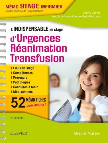 Livrenpoche : L'indispensable en stage d'Urgences-Réanimation-Transfusion - Aurès Chaib - Livre