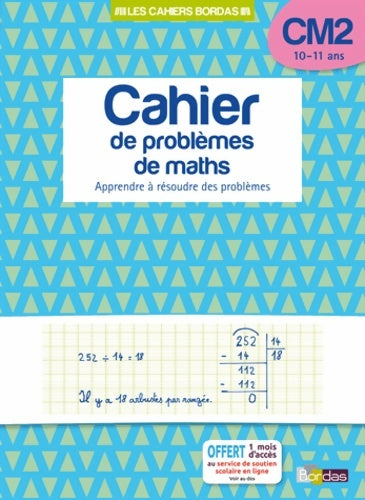 Livrenpoche : Cahier de problèmes de maths CM2 - Alain Charles - Livre