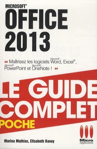 Livrenpoche : COMPLET POCHE OFFICE 2013 - Marina Mathias - Livre