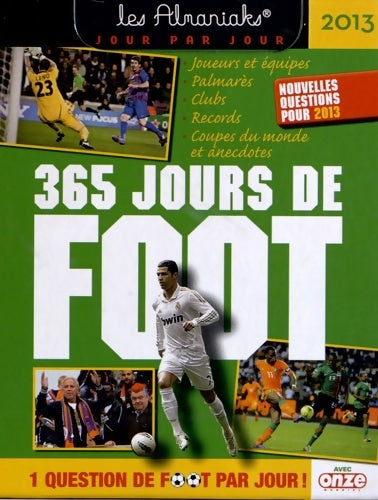 Livrenpoche : Calendrier Almaniak 365 jours de Foot 2013 - Nicolas Gettliffe - Livre