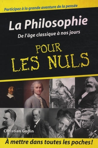 Livrenpoche : Philosophie Poche Pour les nuls Tome II - Christian Godin - Livre